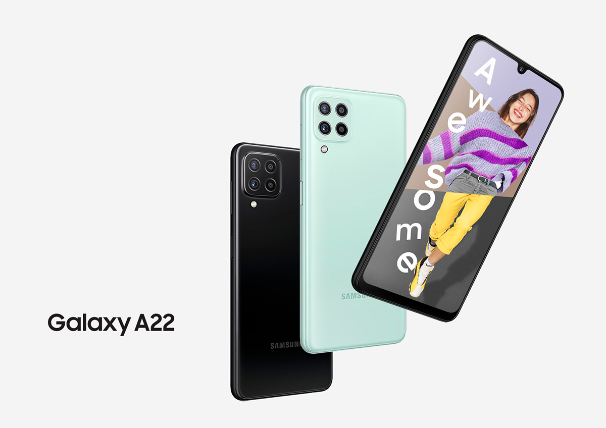 PP SAMSUNG A22 128 BLACK MOVISTAR