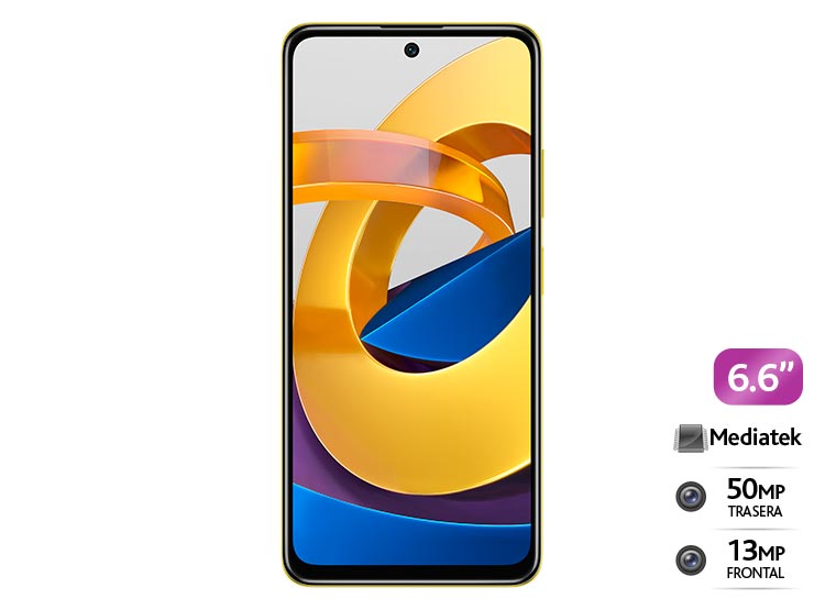 Ripley XIAOMI POCO M4 PRO 5G 128GB YELLOW
