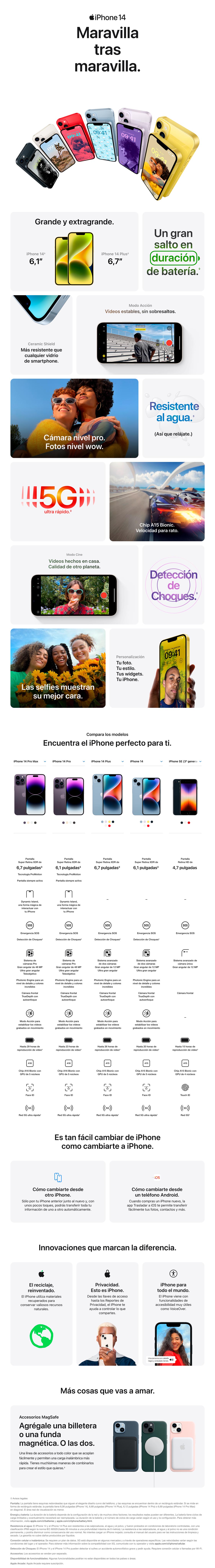APPLE IPHONE 14 256GB AZUL