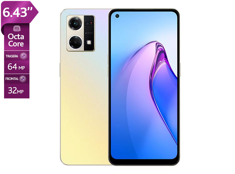 CELULAR OPPO RENO7 256 GB 8 GB RAM 32MP 6.4