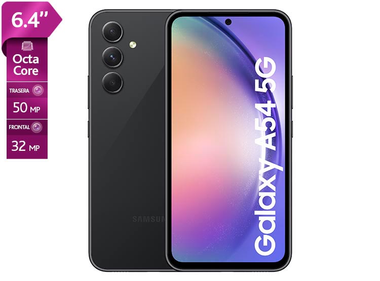 CELULAR SAMSUNG GALAXY A54 5G 128 GB 6 GB RAM 32MP 6.4