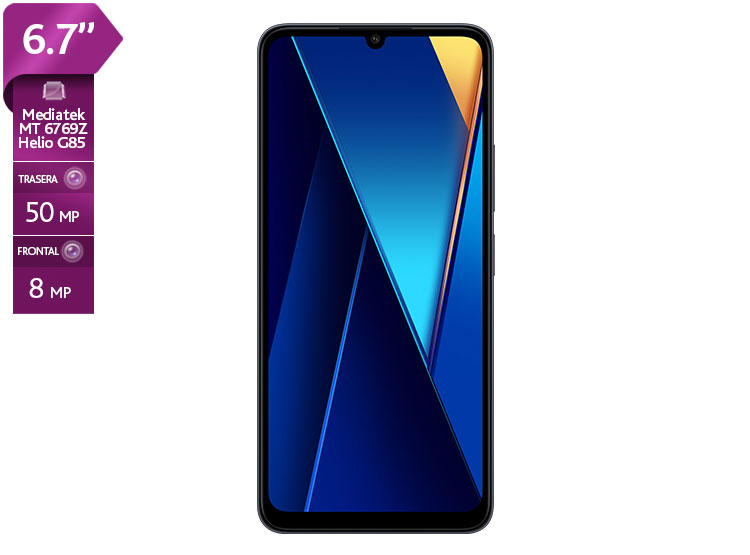 CELULAR XIAOMI POCO C65 128 GB 6 GB RAM 8MP 6.7" Negro, foto 2
