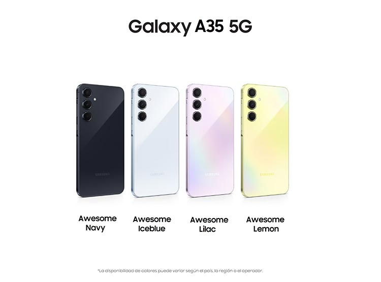CELULAR SAMSUNG GALAXY A35 128 GB 6 GB RAM 13MP 6.6" - 4