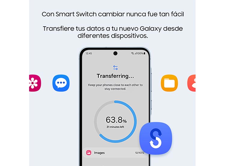 CELULAR SAMSUNG GALAXY A35 128 GB 6 GB RAM 13MP 6.6" - 9
