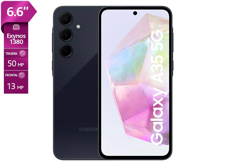 CELULAR SAMSUNG GALAXY A35 128 GB 6 GB RAM 13MP 6.6" - 1