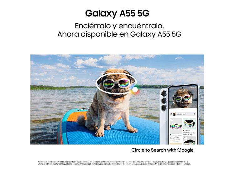 CELULAR SAMSUNG GALAXY A55 128 GB 8 GB RAM 32MP 6.6" - 3