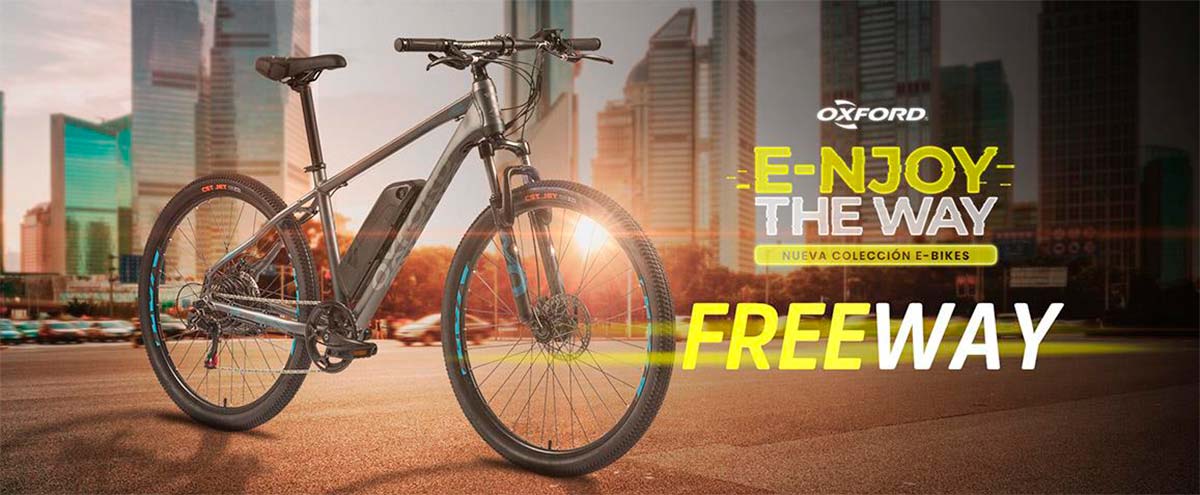 BICI ELEC OXFORD 27.5 FREEWAY 7V M GR/A