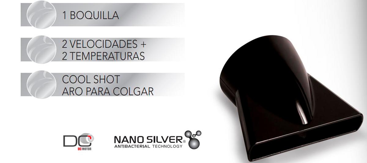 PACK GAMA PLANCHA DE PELO CP9 ATTIVA STD + SECADOR ELEGANZA ION