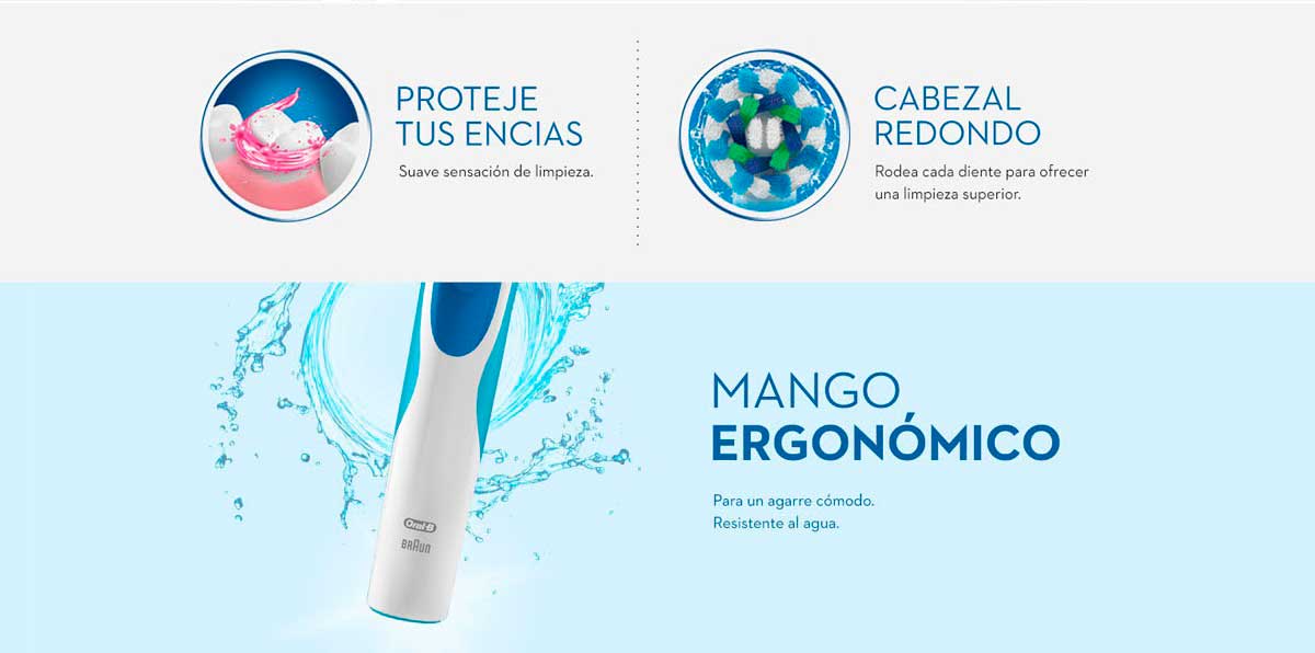 CEPILLO ELÉCTRICO ORAL B VITALITY