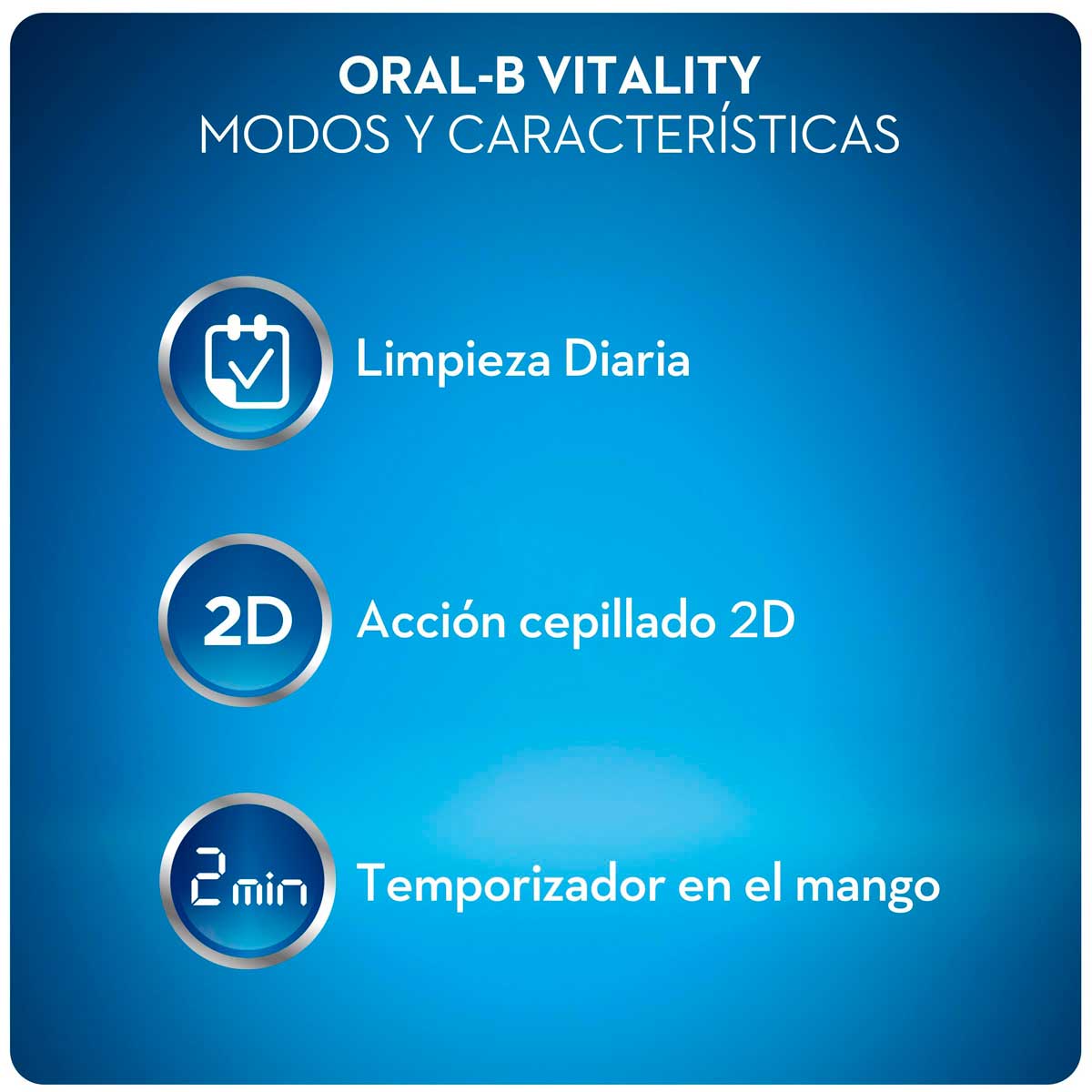 CEPILLO ELÉCTRICO ORAL B VITALITY