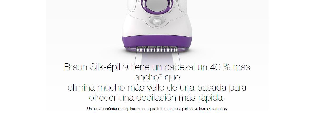 DEPILADORA BRAUN SILK EPIL 9 SE 9720