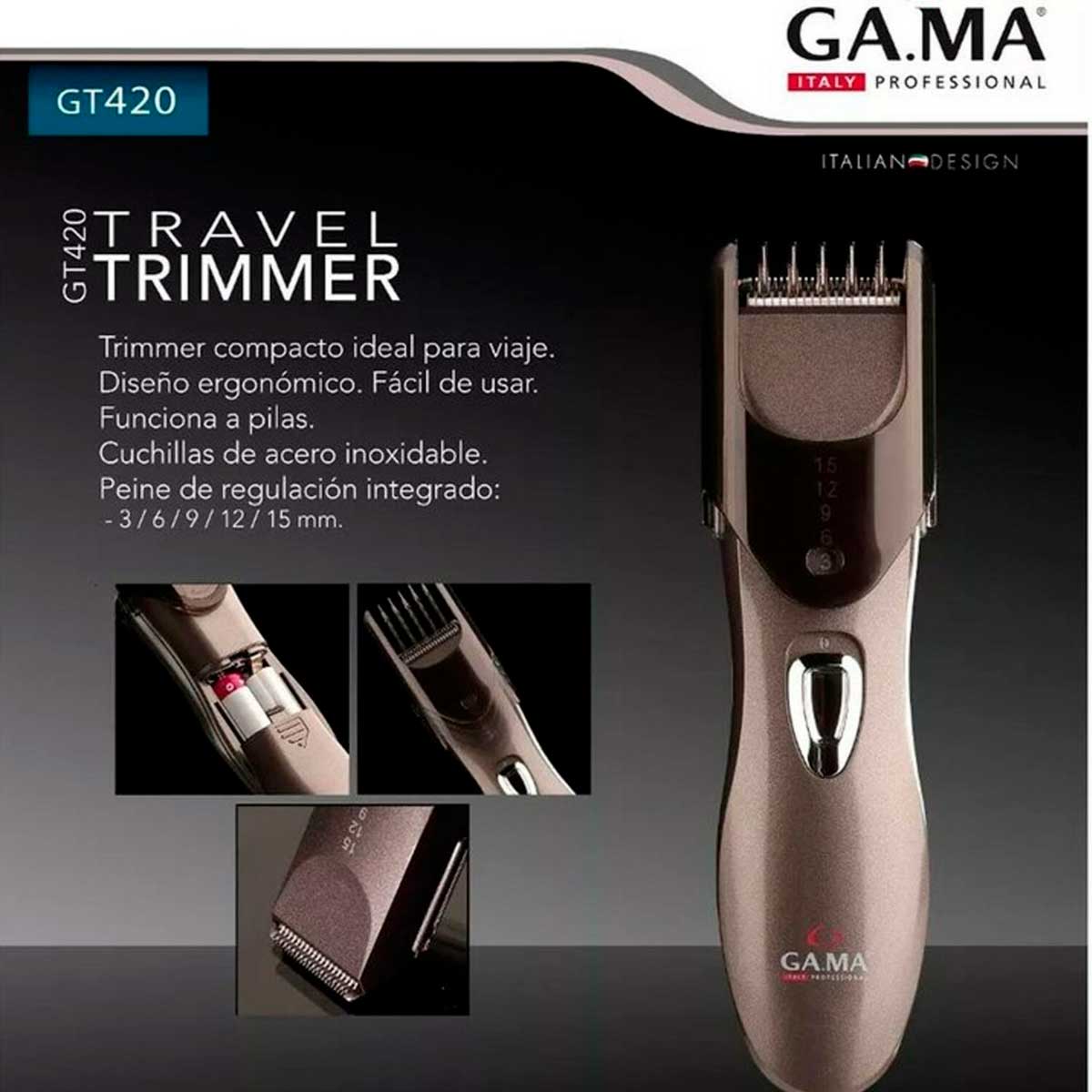 CORTA PELO GAMA TRIMMER GT420