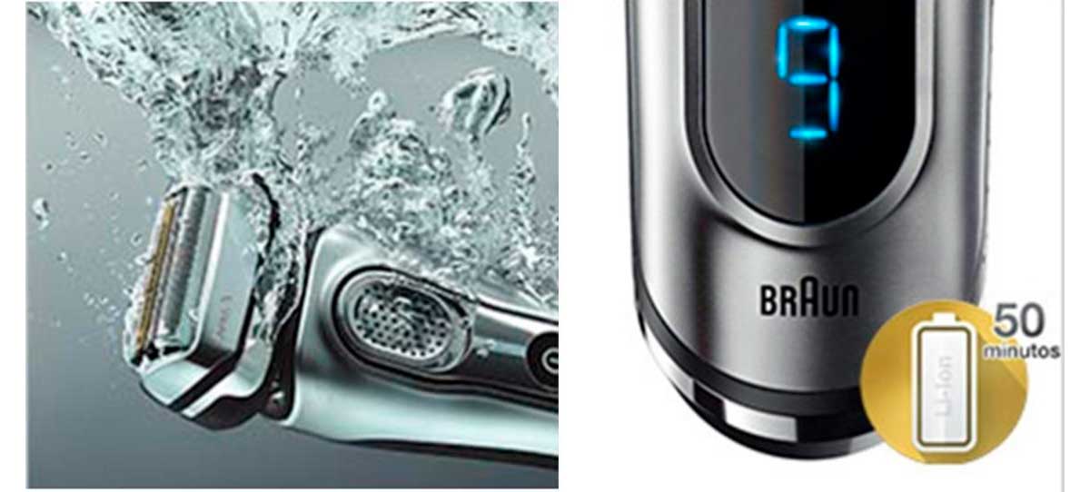 AFEITADORA BRAUN SERIE 9 9292CC WET&DRY