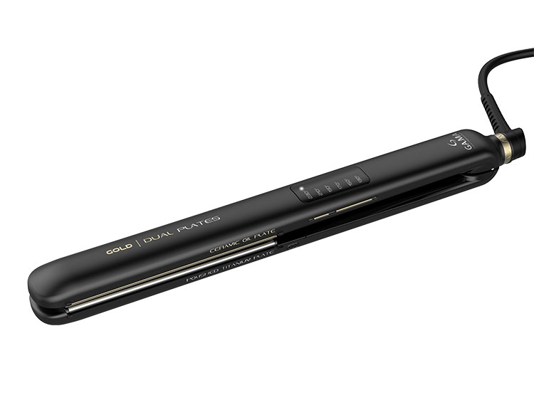 ALISADOR DE PELO GAMA CP14 LED DUAL PLATE GOLD CHI - 3