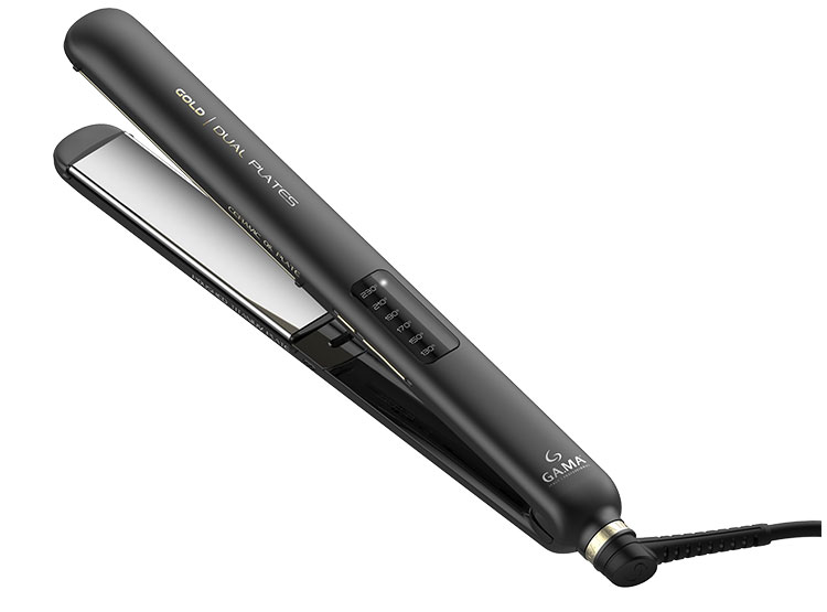 ALISADOR DE PELO GAMA CP14 LED DUAL PLATE GOLD CHI - 5