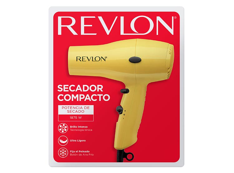Revlon Compacto Iónico RVDR5260 Amarillo, foto 2