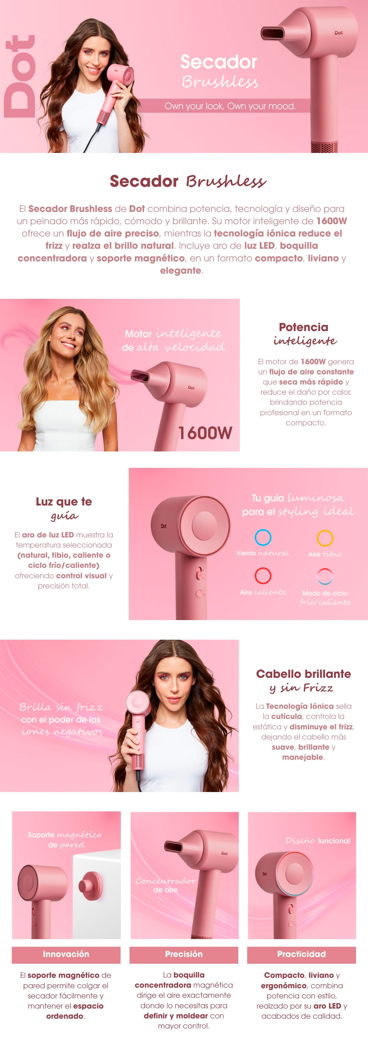SECADOR DE PELO DOT