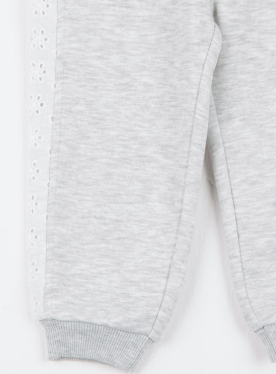 PANTALON DE BUZO BABY HARVEST TAPE BRODERIE EN LATERAL - 3