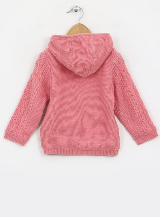 CARDIGAN BABY HARVEST CAPUCHA FORRADO JERSEY - 2