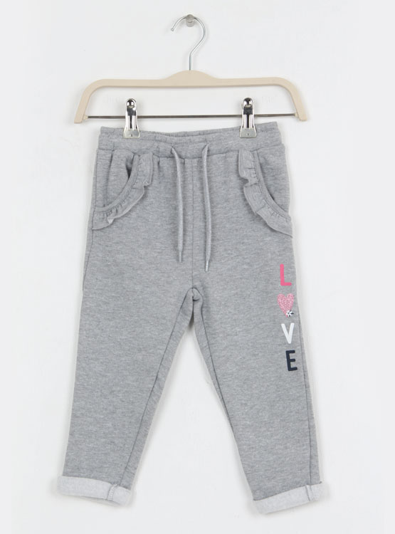 PANTALON DE BUZO BABY HARVEST ESTAMPADO CON FRASES - 1