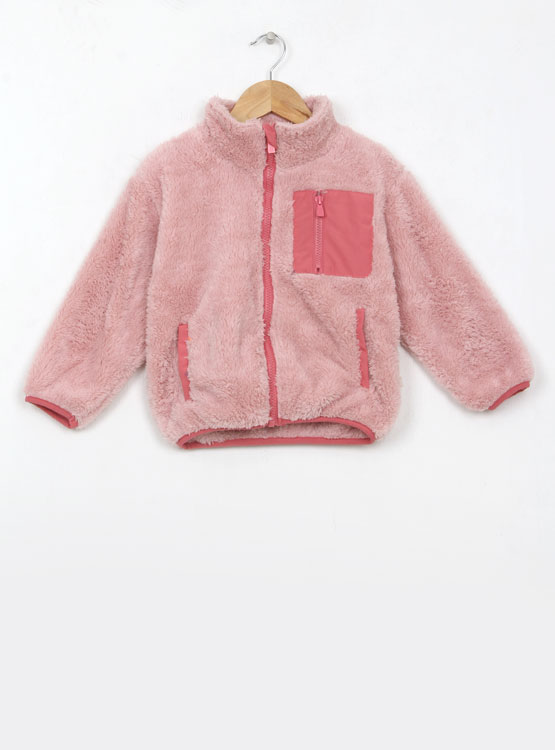 POLERON BABY HARVEST SHERPA CON CIERRE - 1