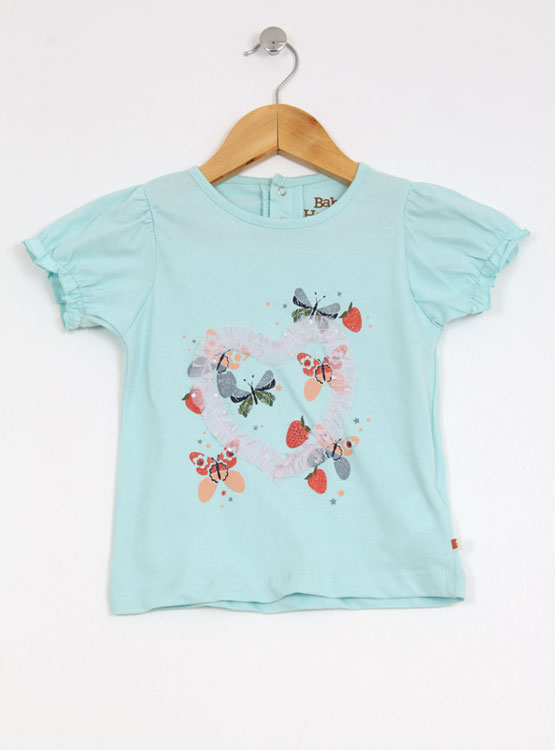 POLERA ALGODÓN NIÑA BABY HARVEST ESTAMPADO - 1
