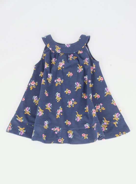 VESTIDO CUELLO ESTAMPADO BABY HARVEST - 1