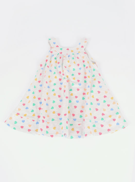 VESTIDO CUELLO ESTAMPADO BABY HARVEST
