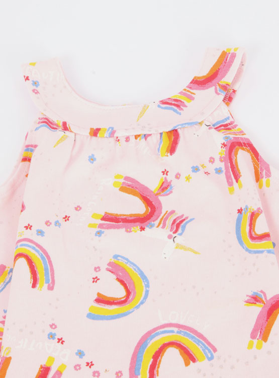 VESTIDO CUELLO ESTAMPADO BABY HARVEST - 3