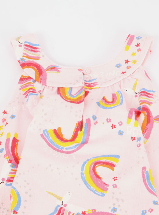 VESTIDO CUELLO ESTAMPADO BABY HARVEST - 5