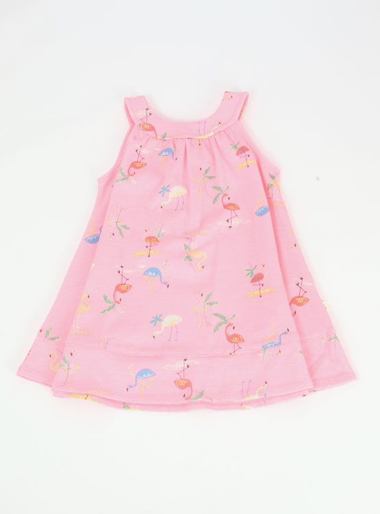 VESTIDO CUELLO ESTAMPADO BABY HARVEST