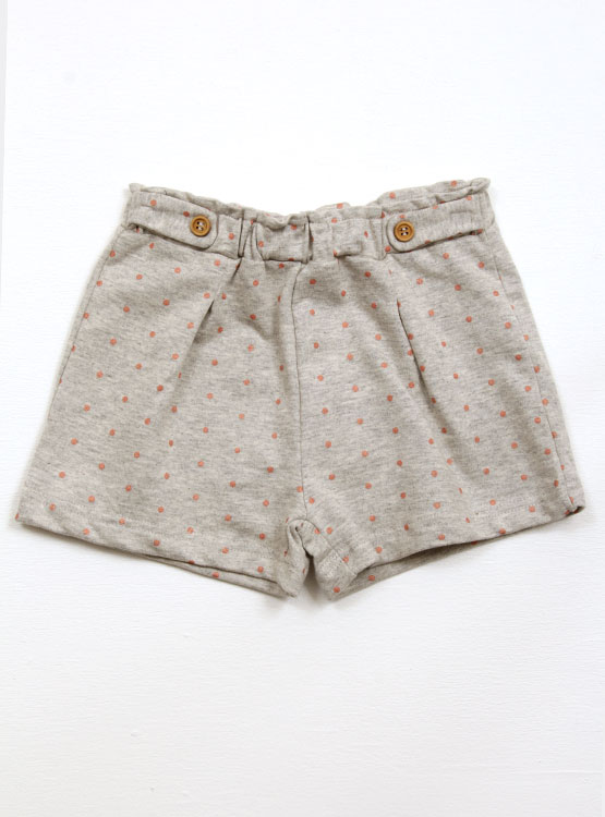 SHORT CON VUELOS ESTAMPADO BABY HARVEST - 1