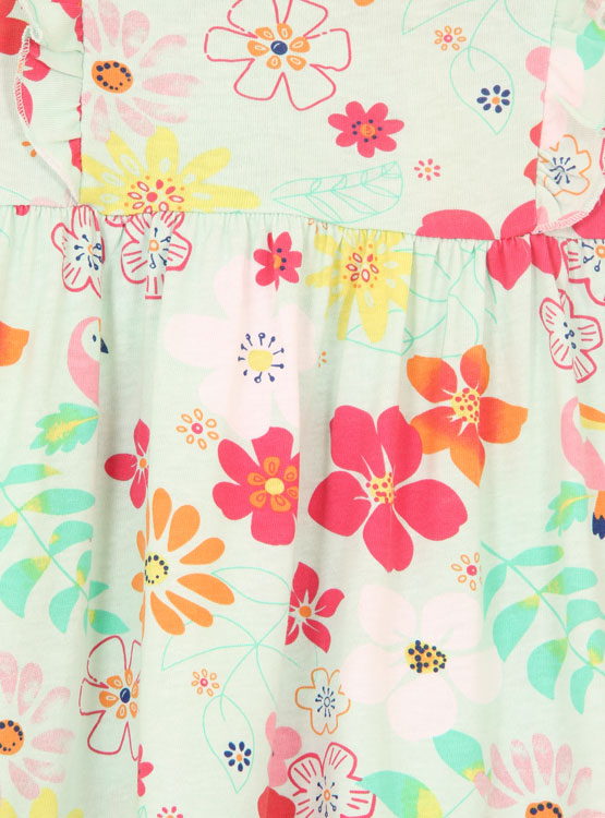 VESTIDO VUELOS ESTAMPADO BABY HARVEST - 3