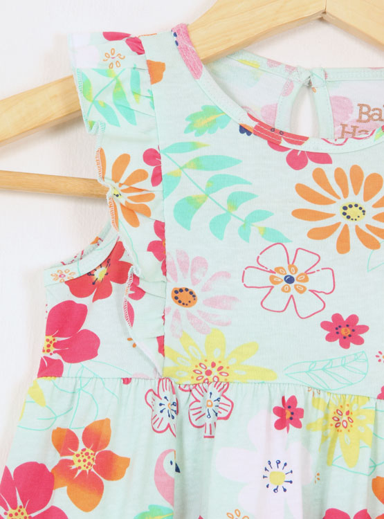 VESTIDO VUELOS ESTAMPADO BABY HARVEST - 4