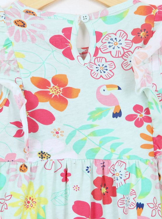 VESTIDO VUELOS ESTAMPADO BABY HARVEST - 5