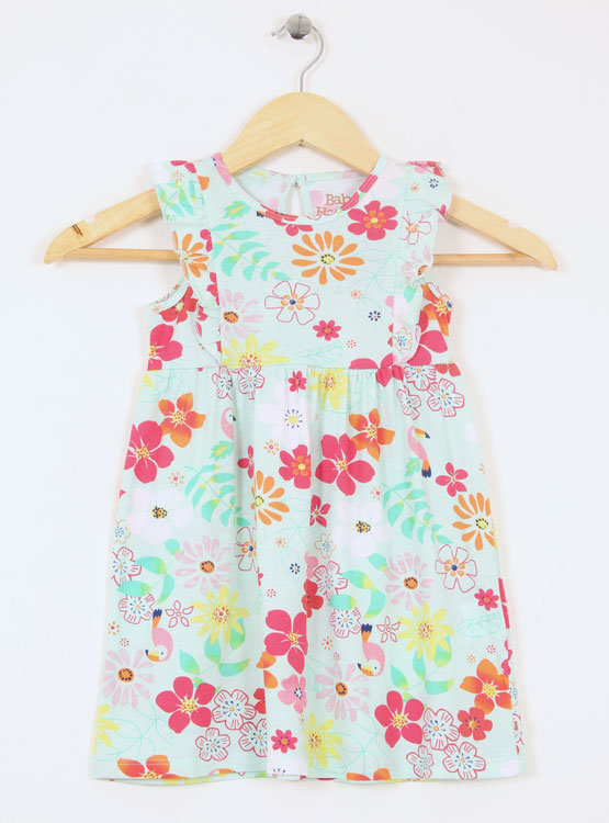 VESTIDO VUELOS ESTAMPADO BABY HARVEST - 1
