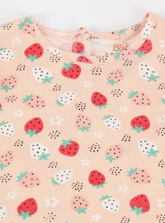 POLERA ESTAMPADA CON VUELOS EN MANGAS BABY HARVEST - 3
