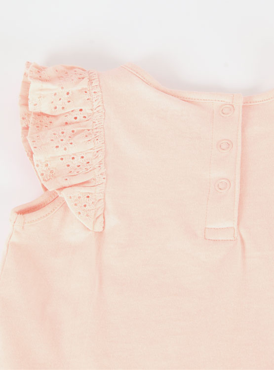 POLERA SIN MANGAS ALGODÓN NIÑA BABY HARVEST ESTAMPADO - 4