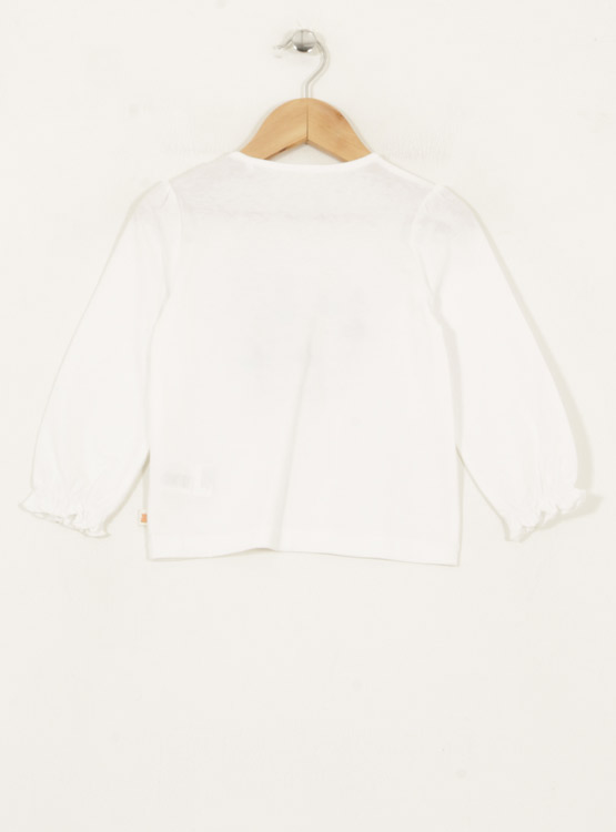 POLERA ALGODÓN NIÑA BABY HARVEST CON APLICACIÓN TUL - 2