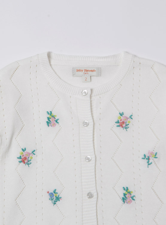 NINI ESTAMPADO FLORES BABY CARDIGAN main image 0
