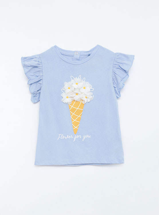 POLERA MANGA CORTA NIÑA BABY HARVEST