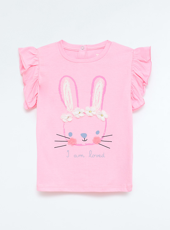 POLERA MANGA CORTA NIÑA BABY HARVEST