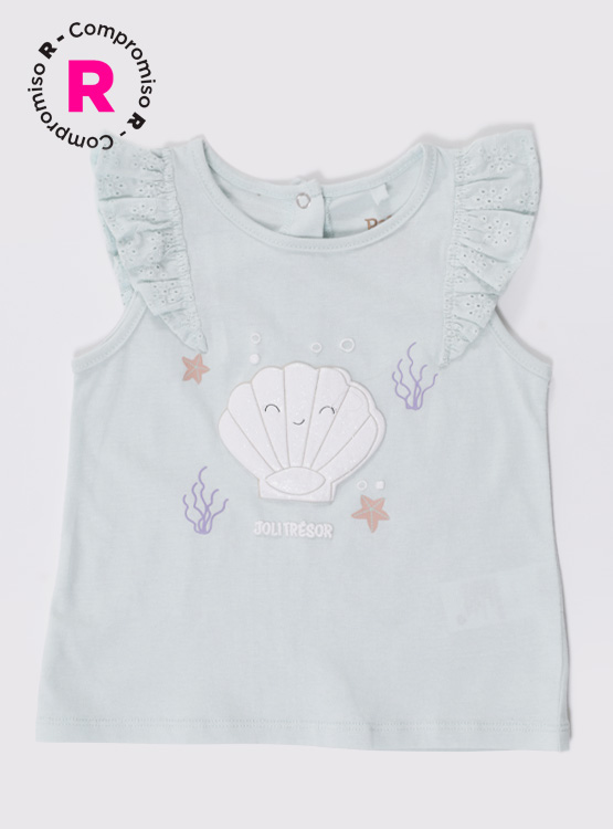 POLERA SIN MANGAS NIÑA BABY HARVEST