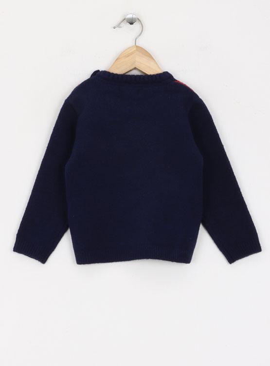 SWEATER BABY HARVEST JACQUARD - 2