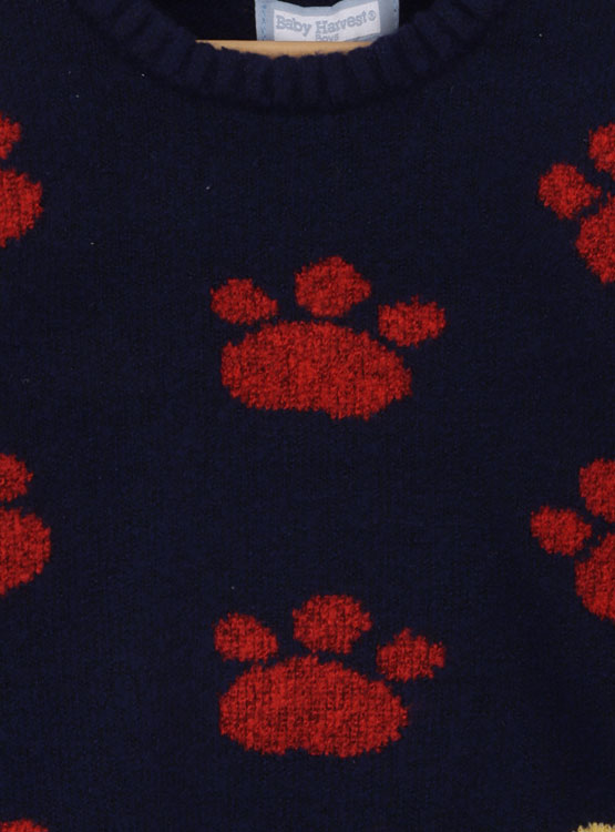 SWEATER BABY HARVEST JACQUARD - 3