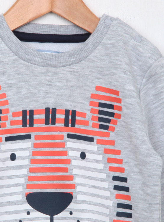 POLERON BABY HARVEST CON ESTAMPADO CENTRAL - 3