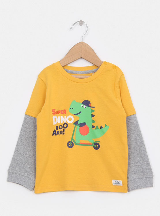 POLERA BABY HARVEST DOBLE MANGA LARGA - 1