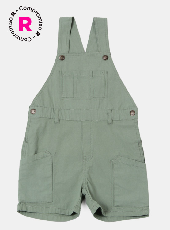 JARDINERA CORTA LISA BABY HARVEST - 1
