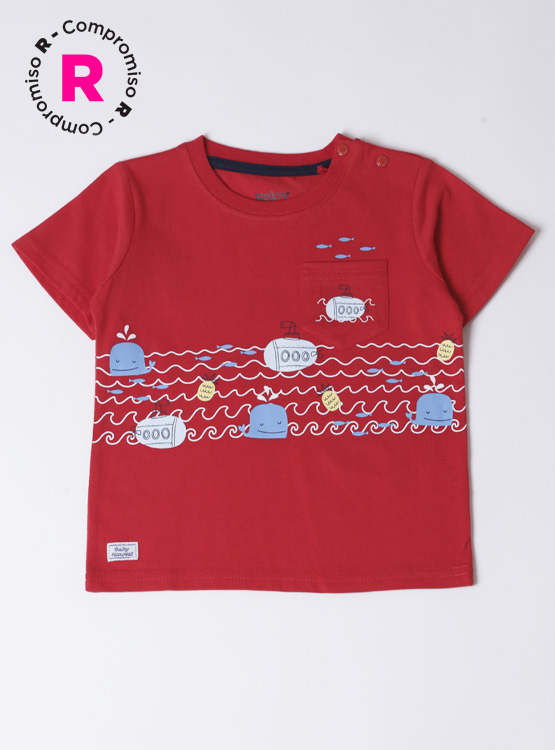 POLERA MANGA CORTA NIÑO BABY HARVEST