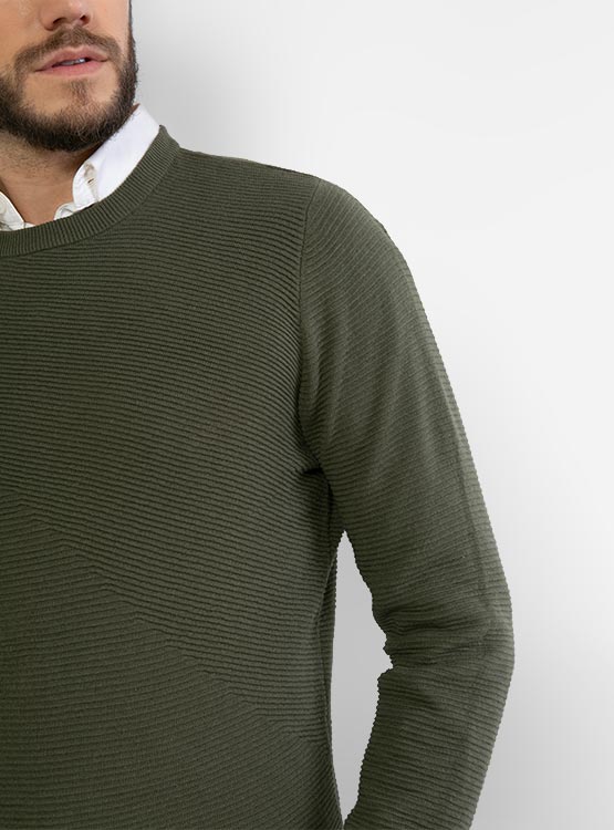 SWEATER MARQUIS CUELLO REDONDO TEXTURADO - 4